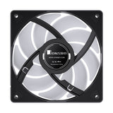 Jonsbo CR-3000 ARGB Computerkølesystem Processor Ventilator 12 cm Sort 1 stk