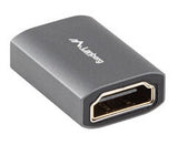 Lanberg AD-HDMI-02 kabel kønsskifter HDMI-A female 2.1 Sølv