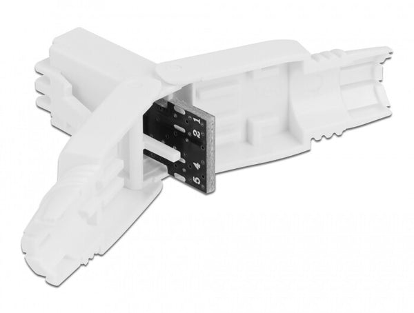 DeLOCK 86977 kabelsamler RJ-45 Hvid