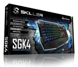 Sharkoon SKILLER SGK4 tastatur Spil USB QWERTZ Tysk Sort