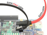 DeLOCK 0.2m 2xSATAIII SATA-kabel 0,2 m Sort