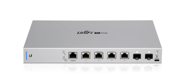 Ubiquiti UniFi US-XG-6POE netværksswitch Administreret 10G Ethernet (100/1000/10000) Strøm over Ethernet (PoE) 1U Grå