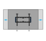 B-Tech BT5431/B tv-beslag 165,1 cm (65") Sort