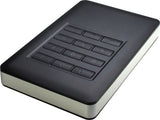 Inter-Tech GD-25LK01 HDD kabinet Aluminium, Sort 2.5"