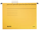 Leitz Alpha hængemappe Pap A4 Gul