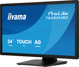 iiyama ProLite T2452MSC-B2AG computerskærm 61 cm (24") 1920 x 1080 pixel Fuld HD LED Berøringsskærm Sort