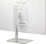 Viewsonic VP Series VP2766-2K-W computerskærm 68,6 cm (27") 2560 x 1440 pixel Quad HD LED Hvid, Sølv