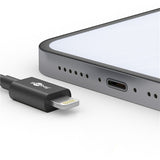 Goobay 39428 Lightning kabel 0,5 m Sort