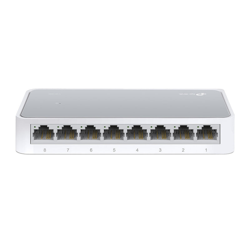 TP-Link TL-SF1008D netværksswitch Ikke administreret Fast Ethernet (10/100) Hvid