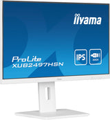 iiyama ProLite XUB2497HSN-W2 computerskærm 60,5 cm (23.8") 1920 x 1080 pixel Fuld HD LED Hvid