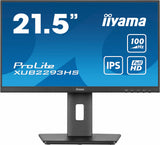 iiyama ProLite XUB2293HS-B6 computerskærm 54,6 cm (21.5") 1920 x 1080 pixel Fuld HD LED Sort