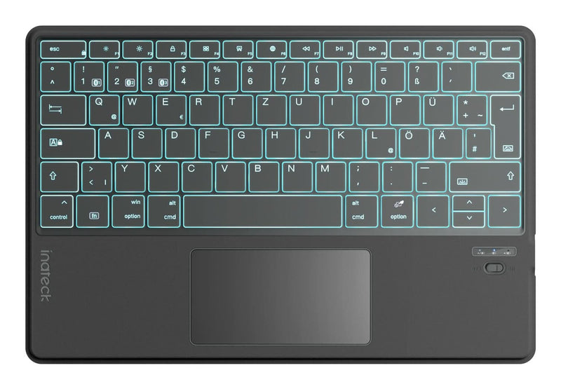 Inateck KB01104_GRAY Reservedel og tilbehør til tablet Tastatur