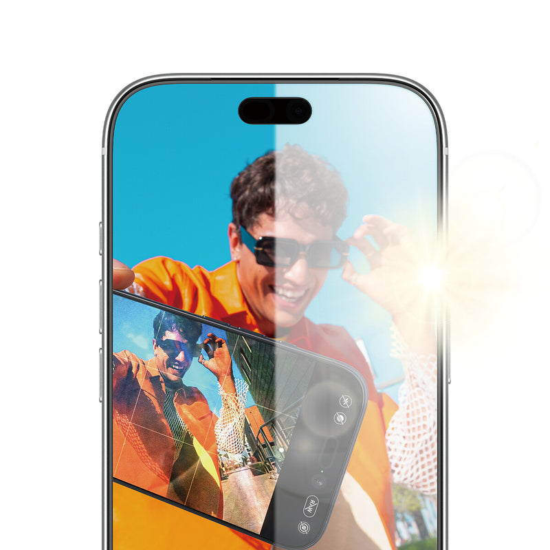 PanzerGlass ® Anti-reflective Armor Skærmbeskyttelse iPhone 18 Pro m. FASTFIT IN-A-BOX