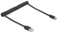 DeLOCK 90368 USB-kabel USB 2.0 0,75 m USB A USB C 480 Gbit/sek. Sort