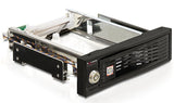 DeLOCK 5.25" Mobile Rack 8,89 cm (3.5") Vægmonteret Sort