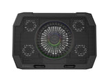 GENESIS Oxid 850 køling til laptop 43,9 cm (17.3") 2500 rpm Sort