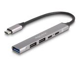 DeLOCK 64298 dockingstation Ledningsført USB 3.2 Gen 2 (3.1 Gen 2) Type-C Grå