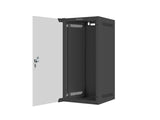 Lanberg WF10-2312-10B stativ 12U Vægmonteret stativ Sort