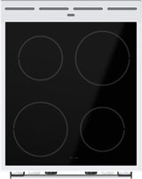 Gorenje GEC5C41WG Fritstående komfur Elektrisk Keramisk Hvid