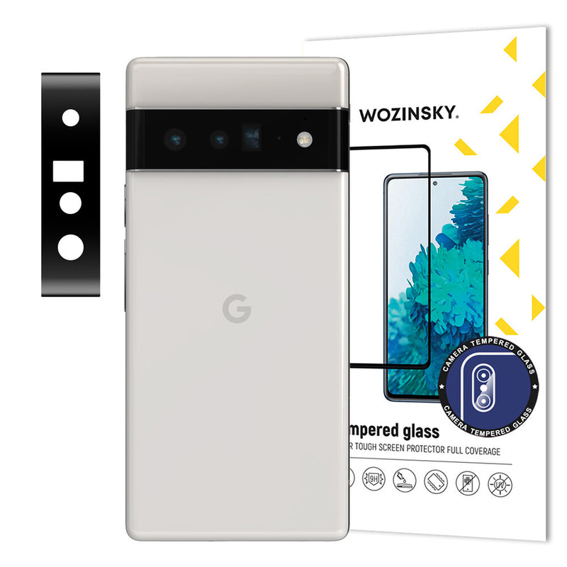 Wozinsky 9145576280867 Skærm og -bagsidebeskytter til mobiltelefon Beskyttelse af kameralinsen Google 1 stk