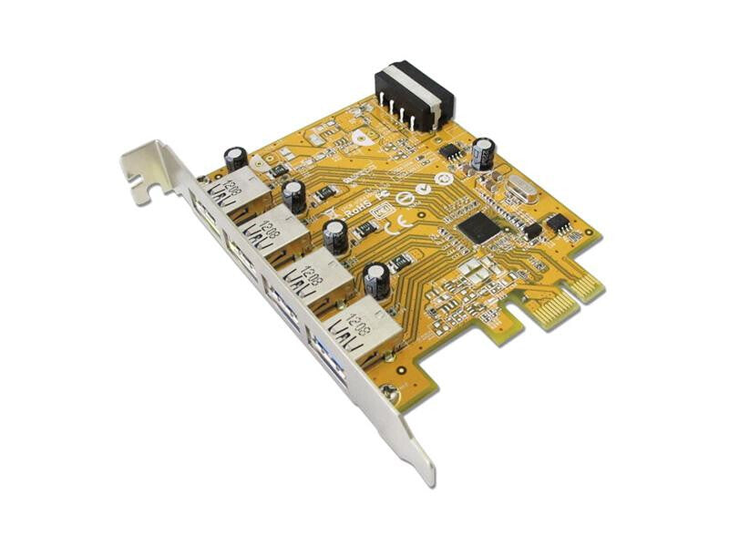 SUNIX Group USB4300N interface-kort/adapter Intern USB 3.2 Gen 1 (3.1 Gen 1)