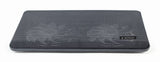 Gembird NBS-2F15-05 køling til laptop 39,6 cm (15.6") 1500 rpm Sort