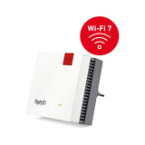 FRITZ! 20003134 mesh Wi-Fi-system Dual-band (2,4 GHz / 5 GHz) Wi-Fi 7 (802.11be) Rød, Hvid 1 Intern