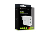 Conceptronic ALTHEA22W100 oplader til mobil enhed Universel Hvid Vekselstrøm Hurtig opladning Indendørs