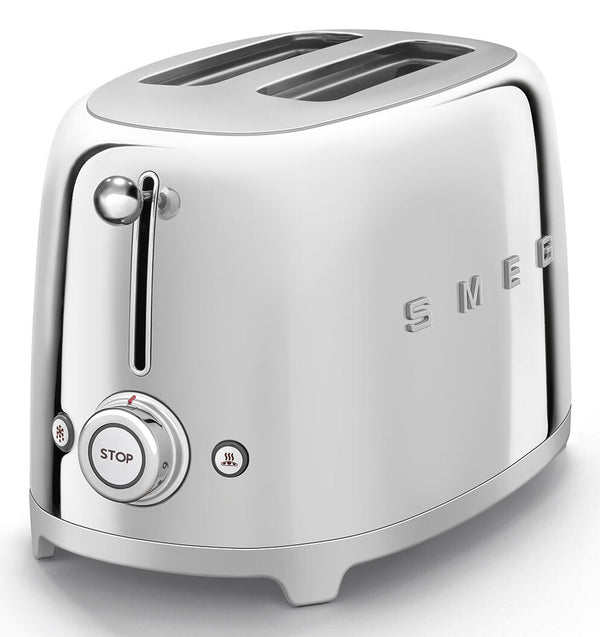 Smeg 50's Style Brødrister TSF01SSEU Stål