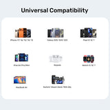 UNITEK P1129ABK01-EU oplader til mobil enhed Universel Sort Vekselstrøm Hurtig opladning Indendørs