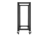 Lanberg OR01-6827-B stativ 27U Fritstående reol Sort
