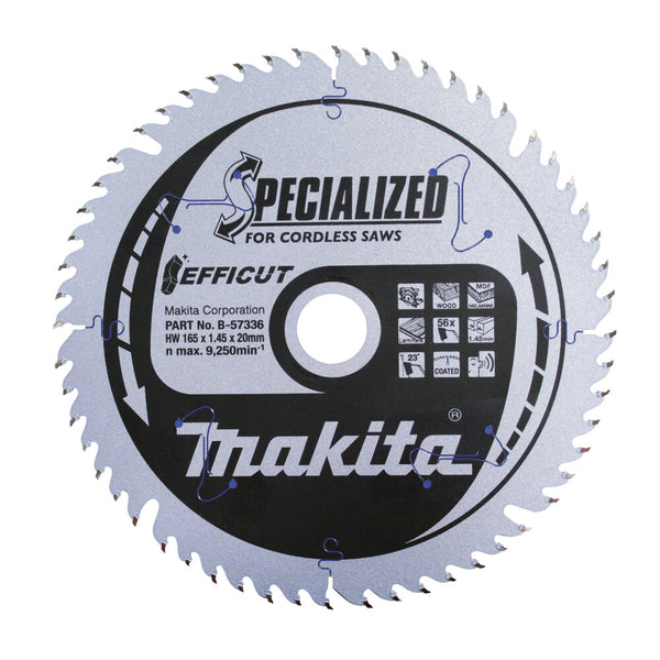 Makita B-57336 rundsavklinge 16,5 cm 1 stk
