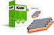 KMP MULTIPACK B-T98V tonerpatron 4 stk Kompatibel Sort, Blå, Magenta, Gul