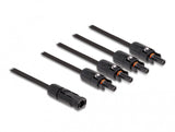 DeLOCK 88226 kabelsplitter eller -samler Kabelfordeler Sort