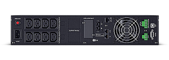 CyberPower OLS1000ERT2UA-B UPS-enhed Dobbeltkonvertering (online) 1 kVA 900 W 8 AC stikkontakt(er)