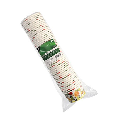 Papstar 88692 engangsmadbakke Flerfarvet Pap