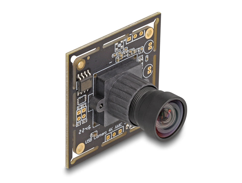 DeLOCK 12073 webcam 8,3 MP 3840 x 2160 pixel USB 2.0 Sort