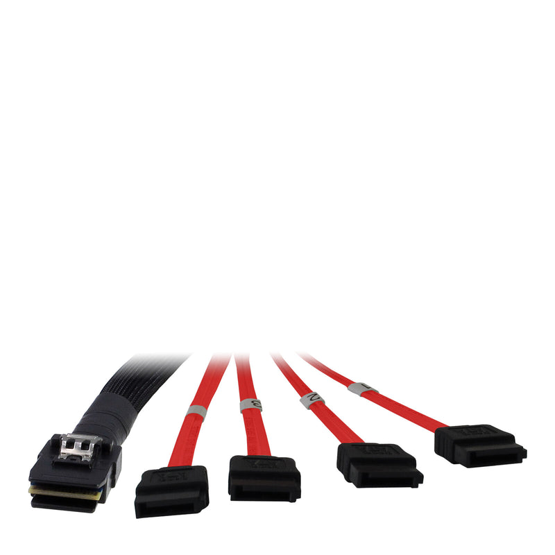 Inter-Tech SFF 8087 - 4 x SATA 1m Sort
