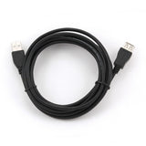 Gembird 3m USB 2.0 A M/FM USB-kabel USB A Sort