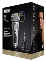 Braun Series 9 Pro+ 9667CC Folie shaver Trimmer Sølv