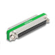 DeLOCK 66480 kabel kønsskifter D-Sub 37 pin Grøn, Sølv