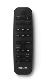 Philips TAM4205M2/12 stereoanlæg Home audio micro system 80 W Sort, Sølv