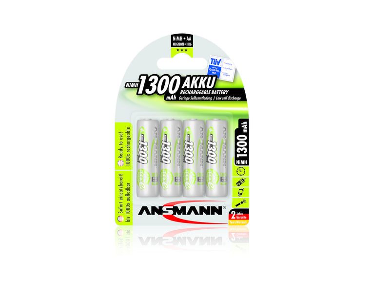 Ansmann AA Genopladeligt batteri Nikkel-Metalhydrid (NiMH)