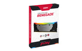 Kingston Technology FURY 32 GB 3200 MT/s DDR4 CL16 DIMM (sæt med 2) 1Gx8 Renegade RGB