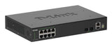 D-Link DGS-1530-10 Administreret L2 Gigabit Ethernet (10/100/1000) Sort