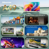 Hisense 40A49S 101,6 cm (40") Fuld HD Smart TV Wi-Fi Sort