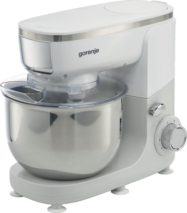 Gorenje MMC1005W foodprocessor 1000 W 4,8 L Grå, Rustfrit stål, Hvid