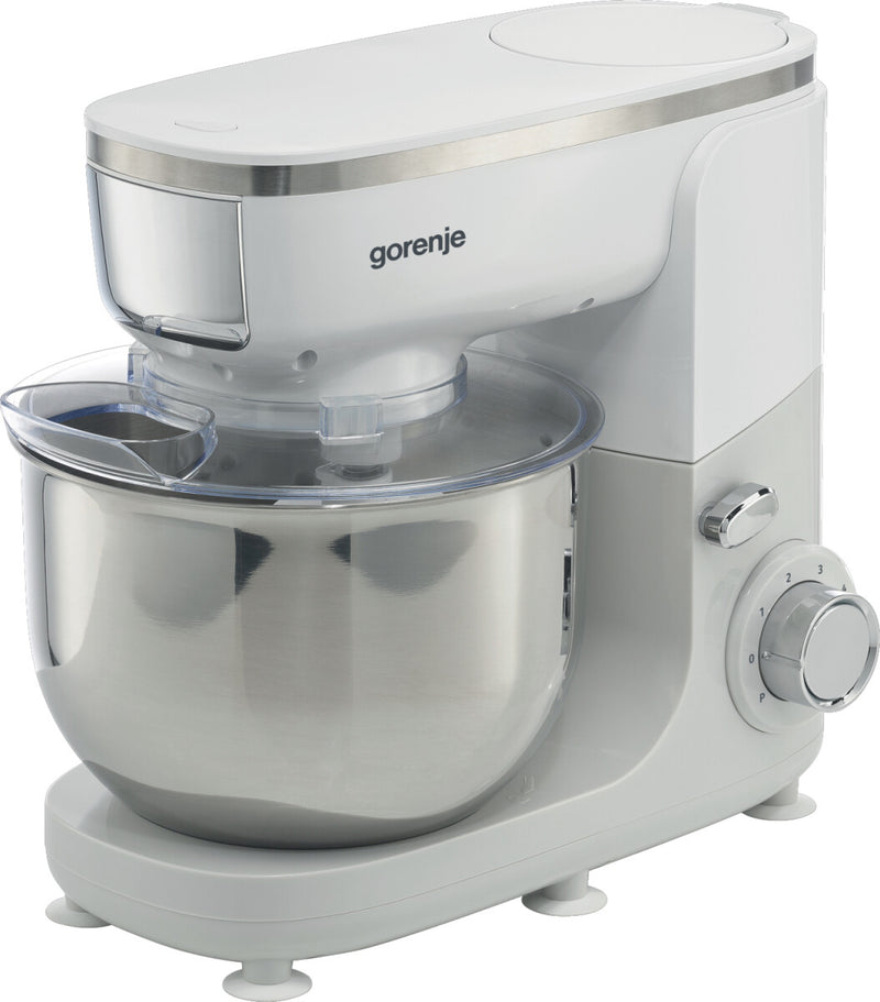 Gorenje MMC1005W foodprocessor 1000 W 4,8 L Grå, Rustfrit stål, Hvid