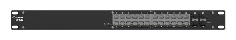 Teltonika SWM282 Administreret L2+ Gigabit Ethernet (10/100/1000) Strøm over Ethernet (PoE) Sort