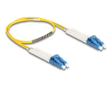 DeLOCK 88068 InfiniBand og fiberoptisk kabel 0,5 m LC Gul